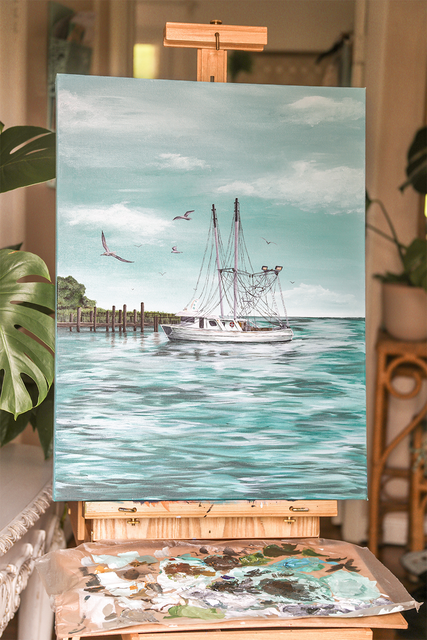 "Awe-Inspiring Comfort Zone" Original Fine Art Painting