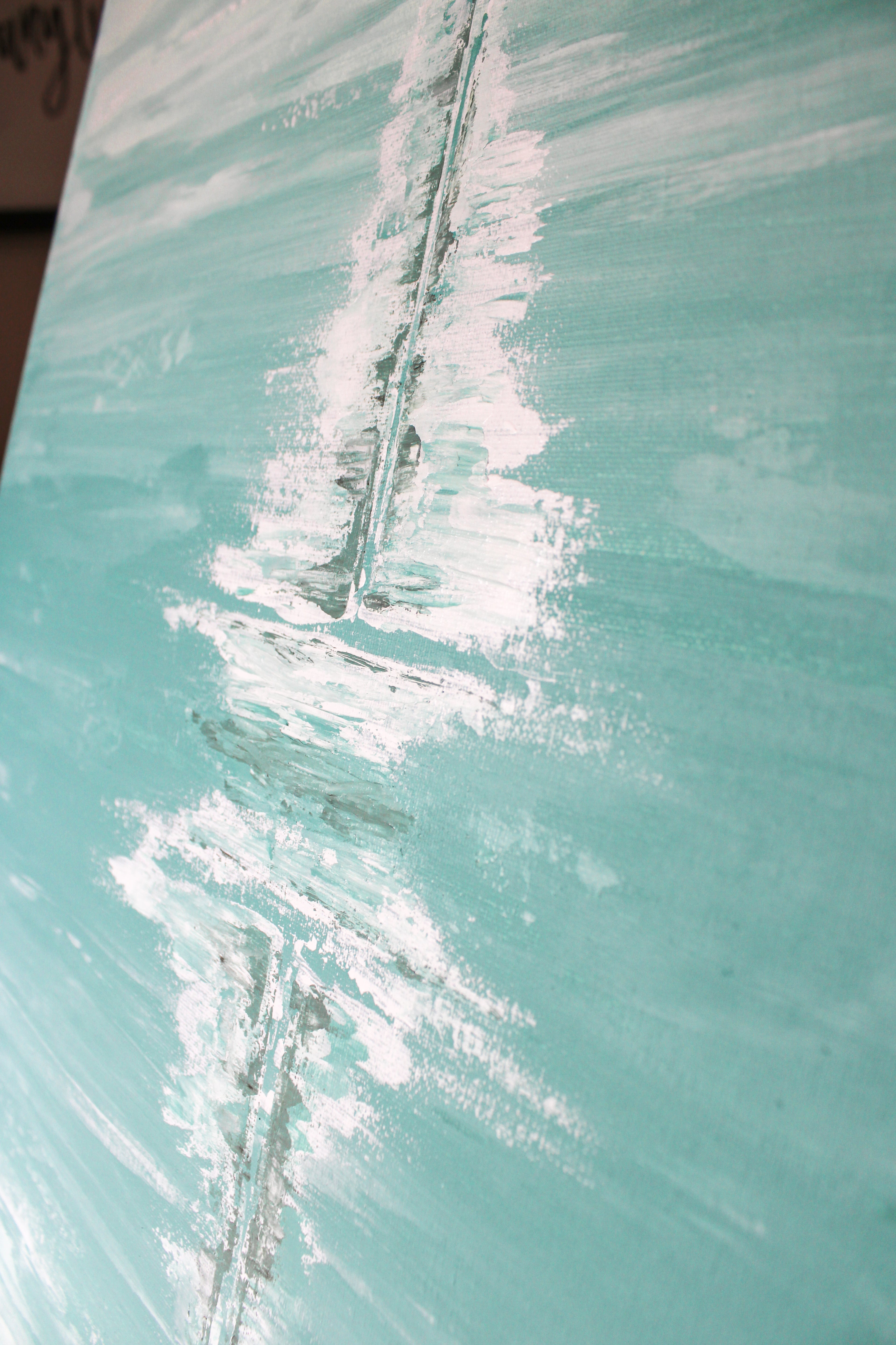 "Losing Sight of the Shore" Original Fine Art Painting