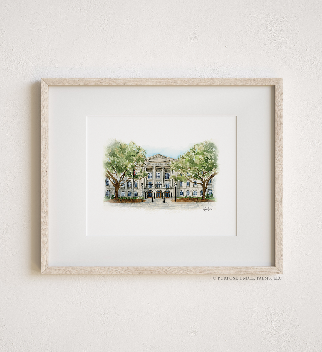 Gaillard Center Venue Art Print