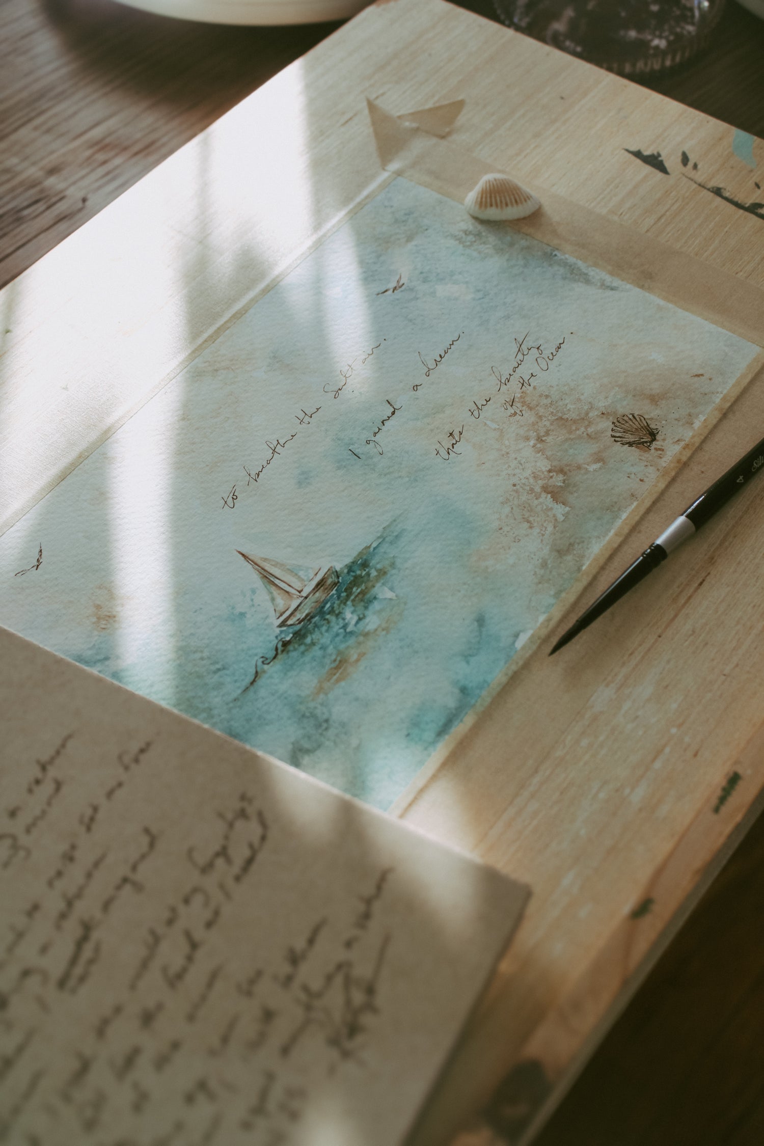 In Return | Original Fine Art Painting + Poem