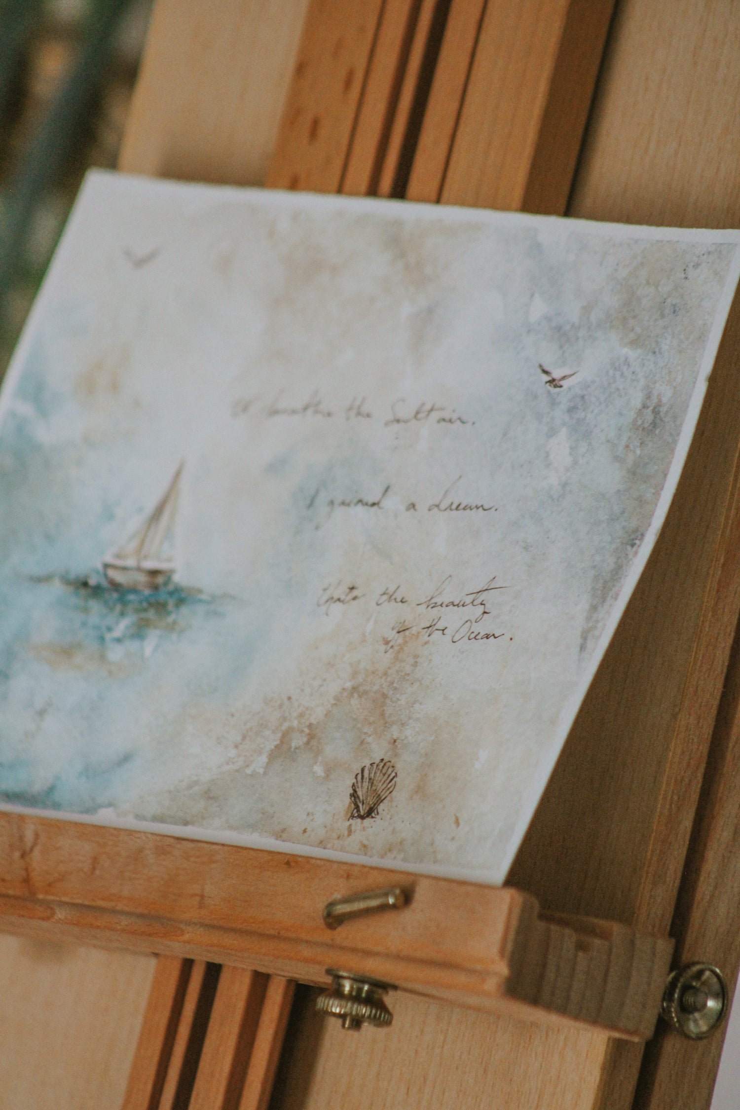 In Return | Original Fine Art Painting + Poem