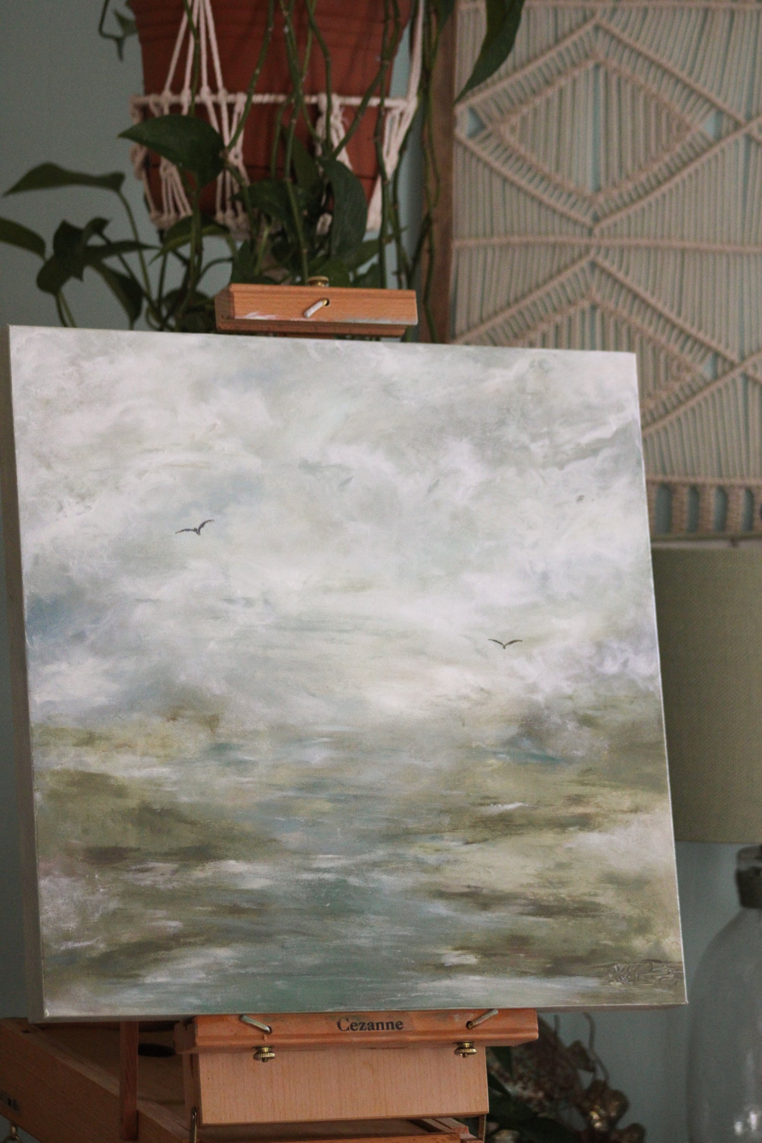 Simple | Original Fine Art Painting + Poem