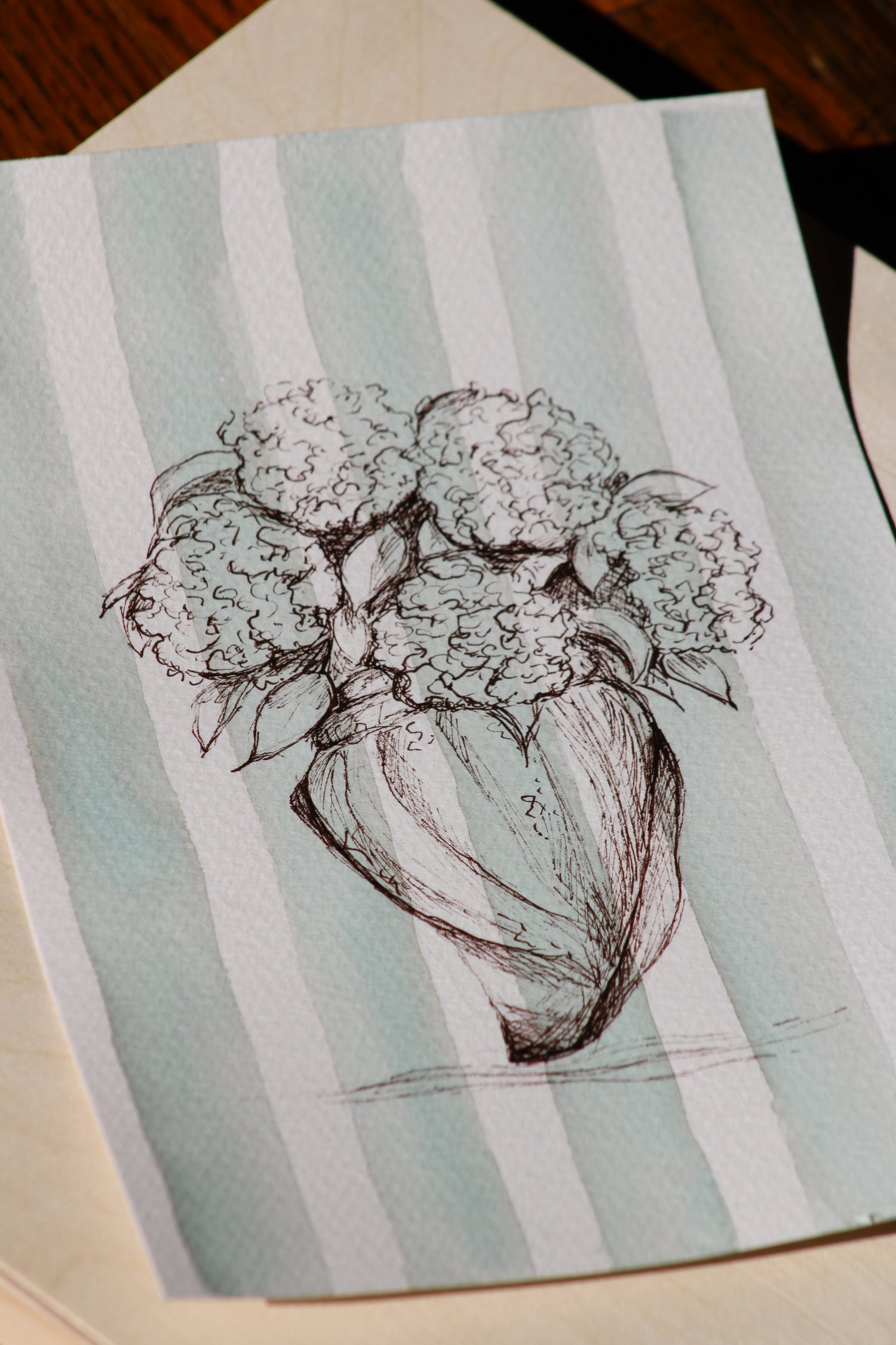 Reminders of Summer | Original Fine Art Painting + Poem