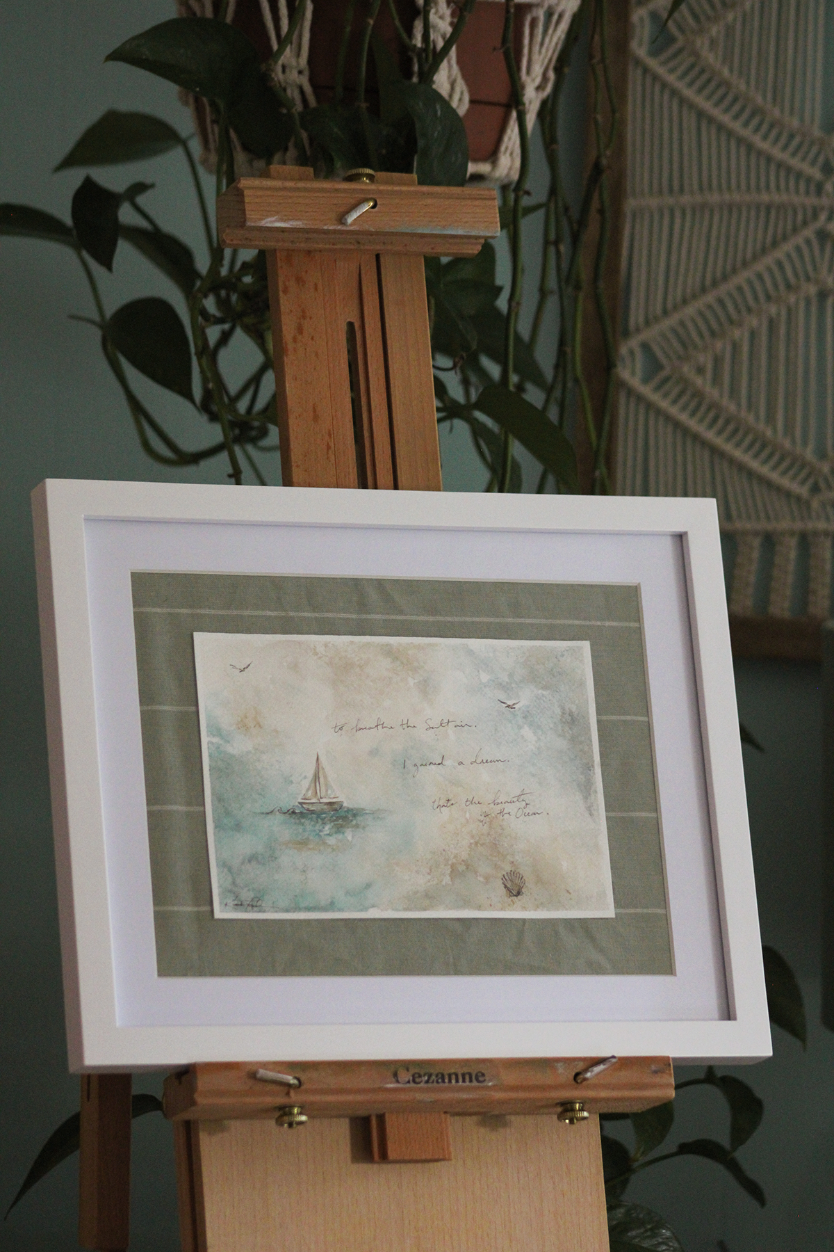 In Return | Original Fine Art Painting + Poem