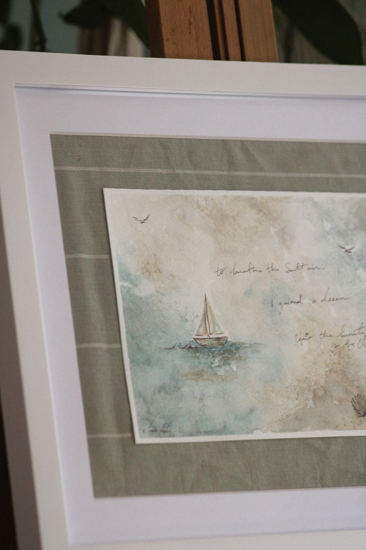 In Return | Original Fine Art Painting + Poem