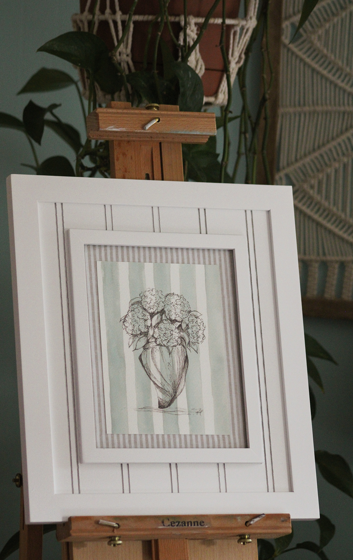 Reminders of Summer | Original Fine Art Painting + Poem