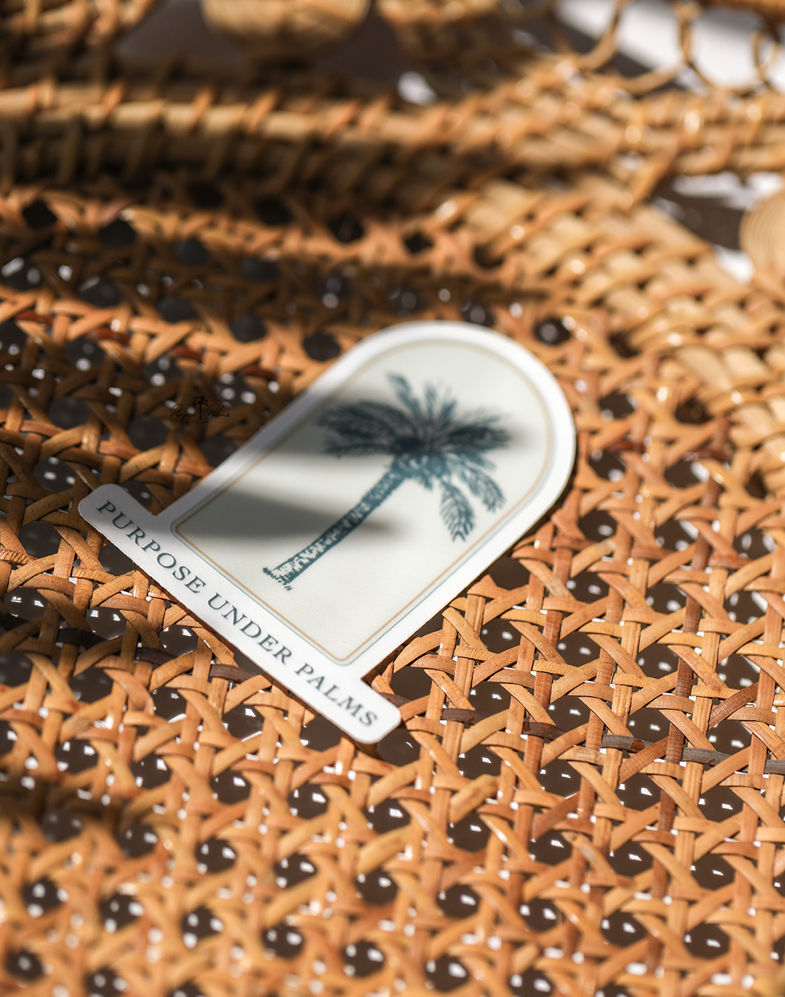 Purpose Under Palms Sticker