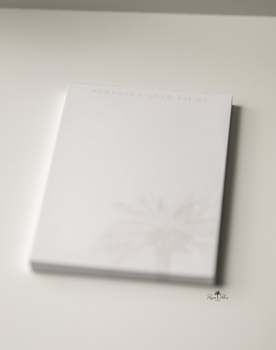 Purpose Under Palms Notepad