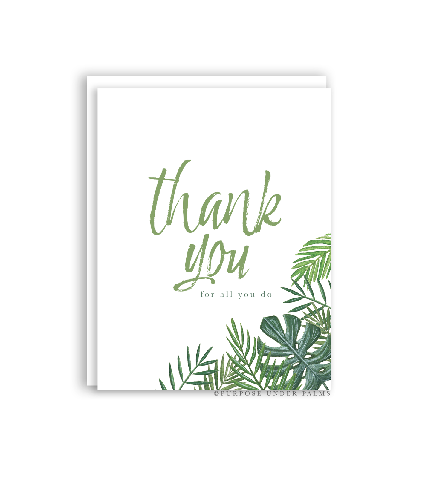 Thank You for All You Do Greeting Card