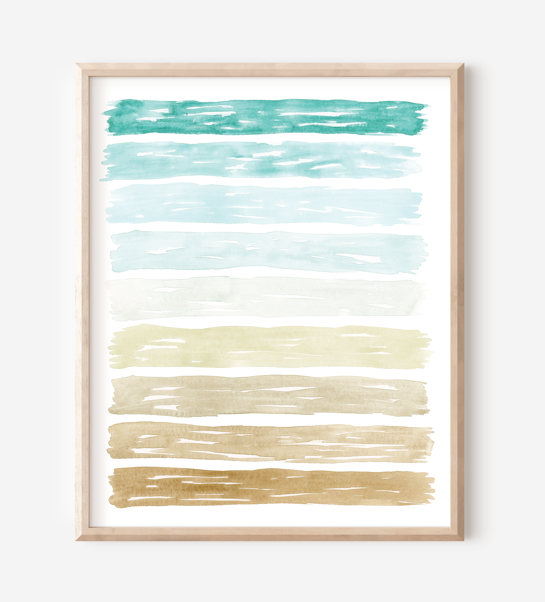 perfectly imperfect sea salt sand 8x10 art print