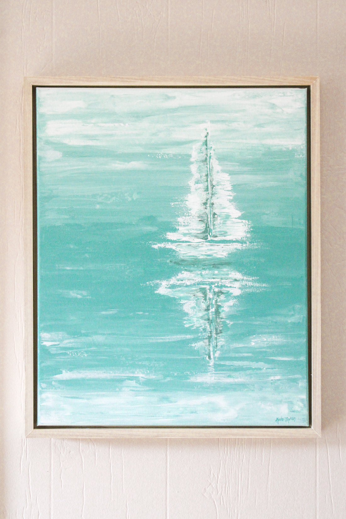 &quot;Losing Sight of the Shore&quot; Original Fine Art Painting