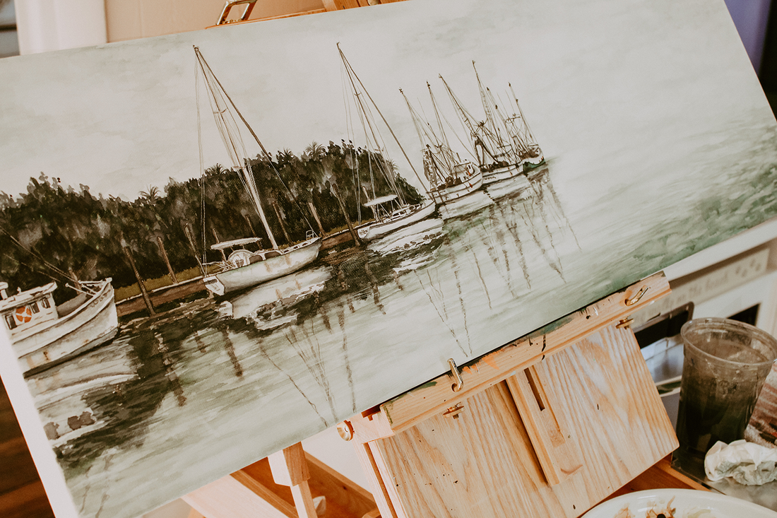 &quot;The Luxury of Time&quot; Original Fine Art Painting
