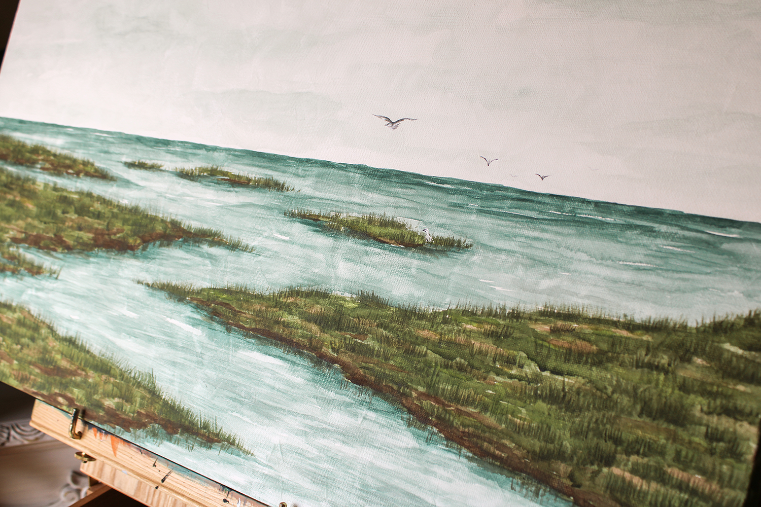 &quot;Only Carolina&quot; Original Fine Art Painting