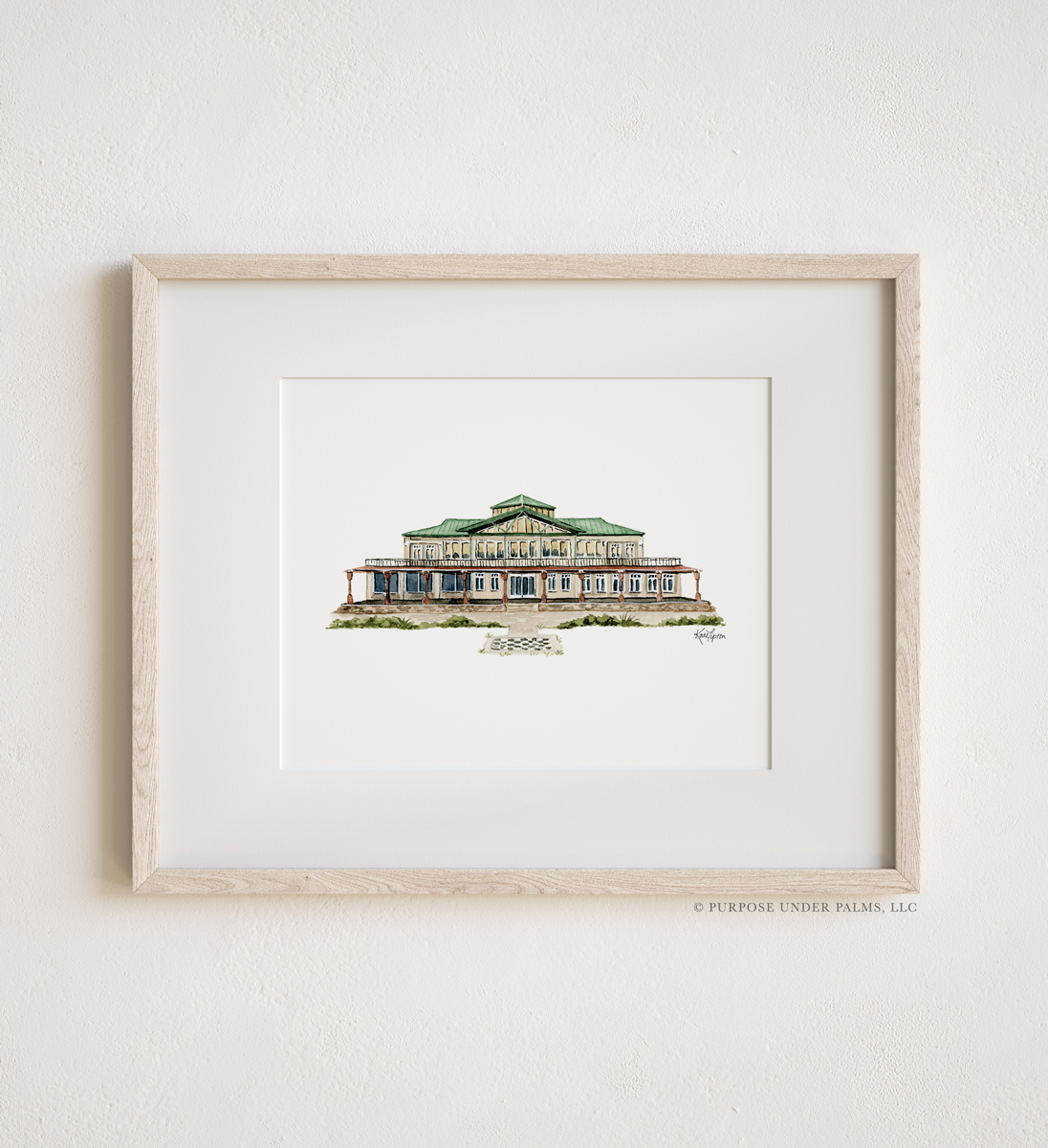Liberty House Venue Art Print