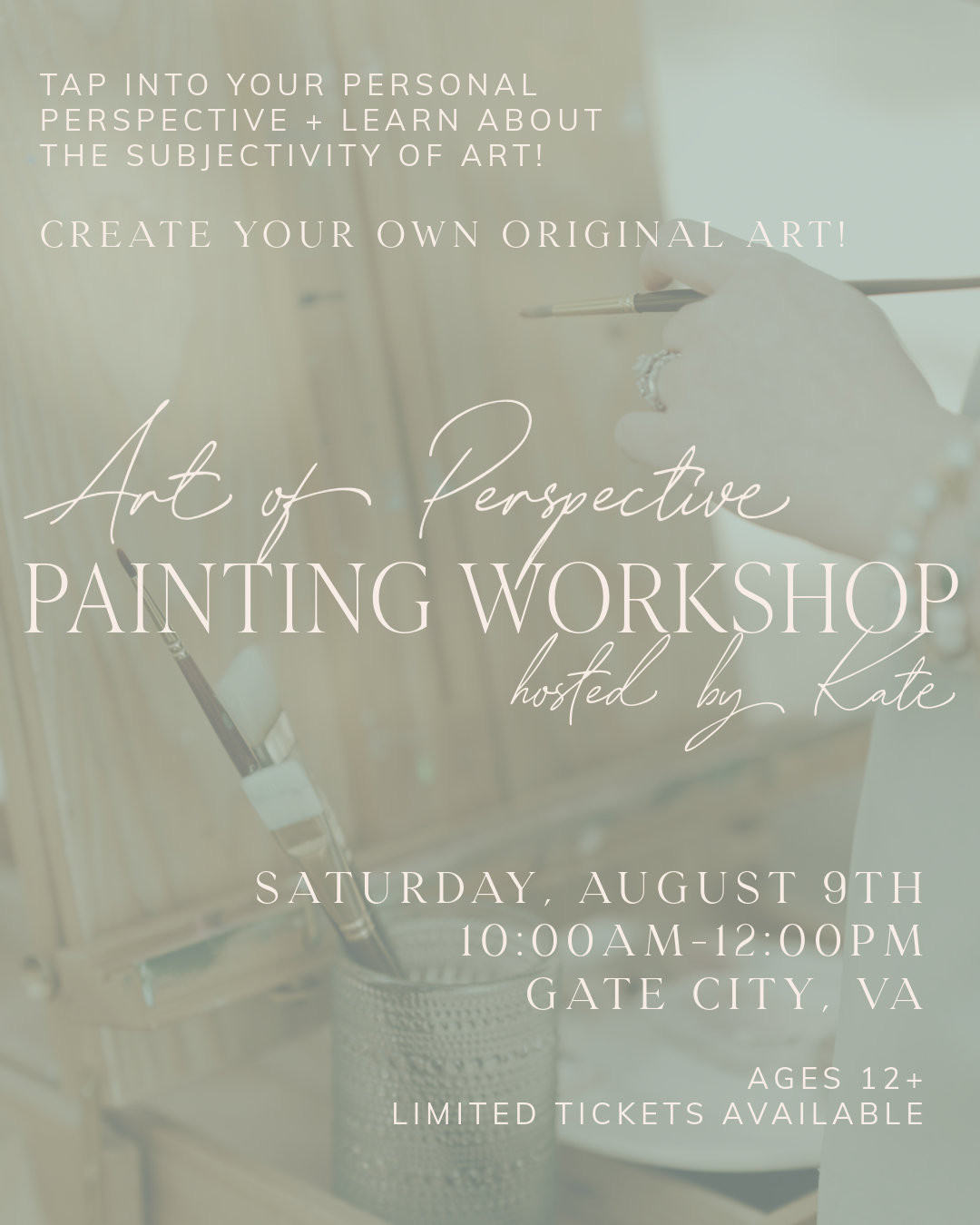 Art of Perspective Painting Workshop | Tickets for August 9th