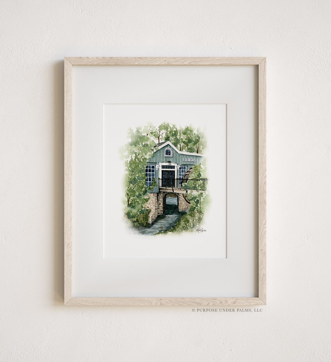Willowbrook Mill Venue Art Print