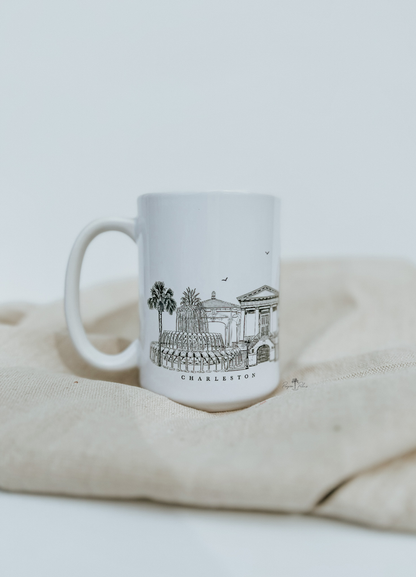 Charleston Skyline + Landmark Mug