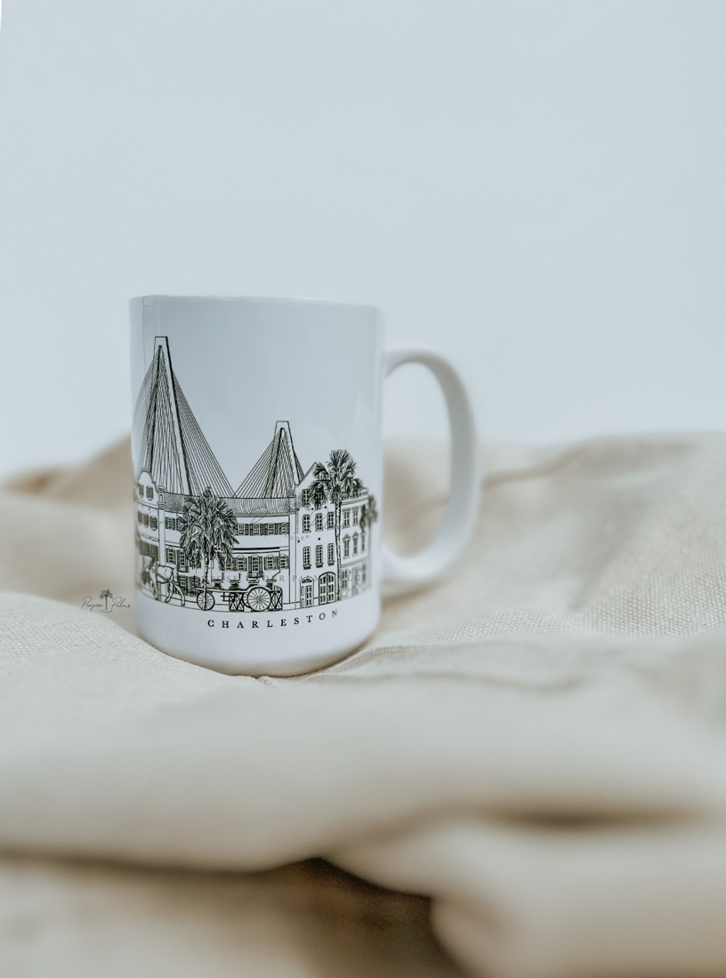 Charleston Skyline + Landmark Mug
