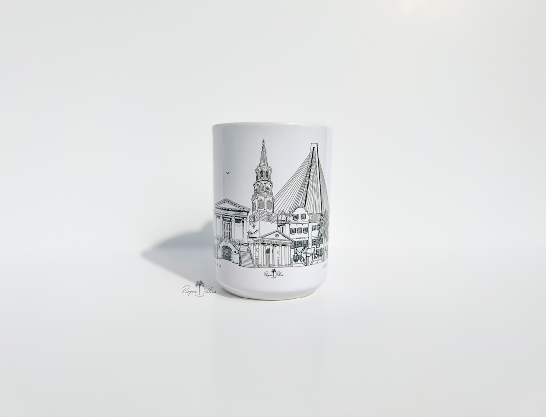 Charleston Skyline + Landmark Mug