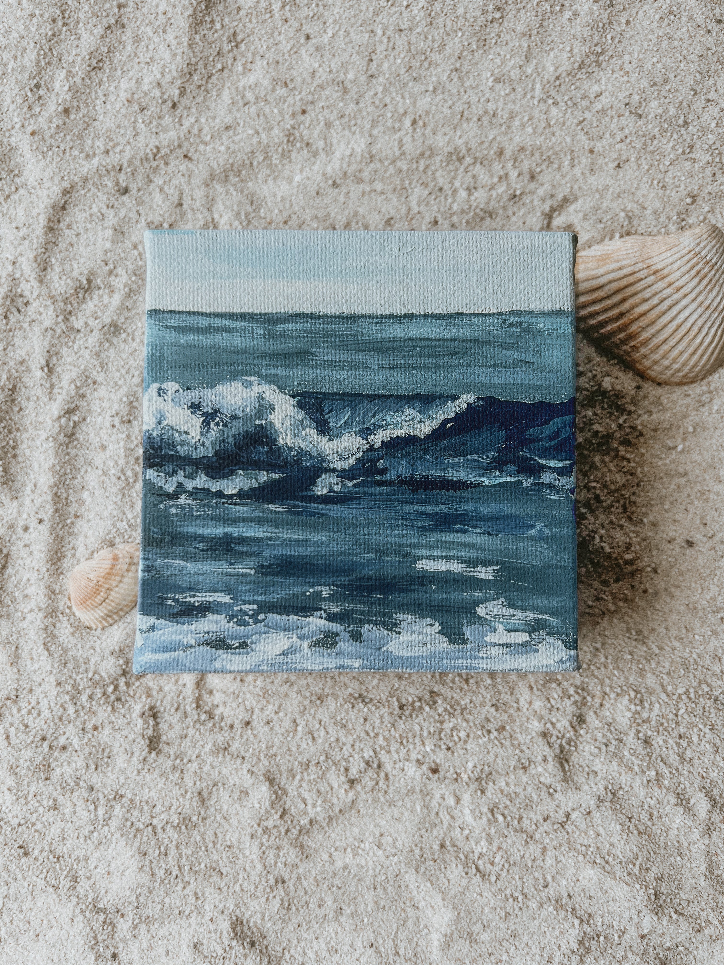 &quot;Wave of Calm&quot; Original Painting