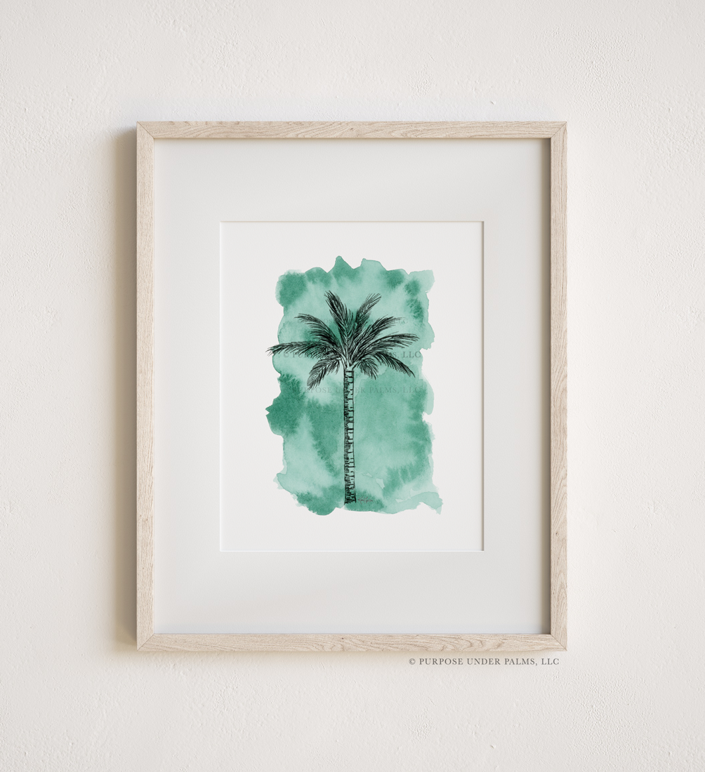 Palmae Art Print