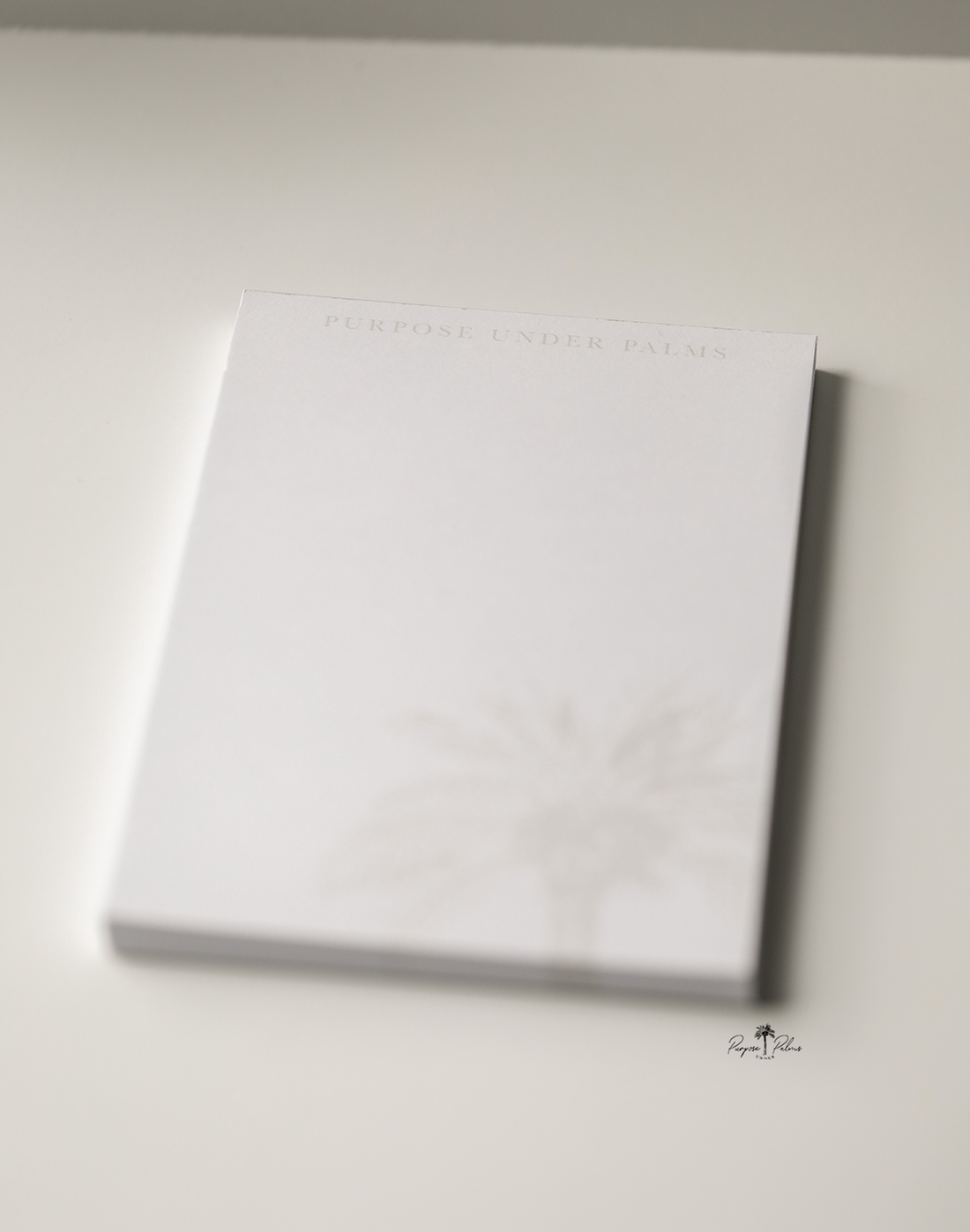 Purpose Under Palms Notepad