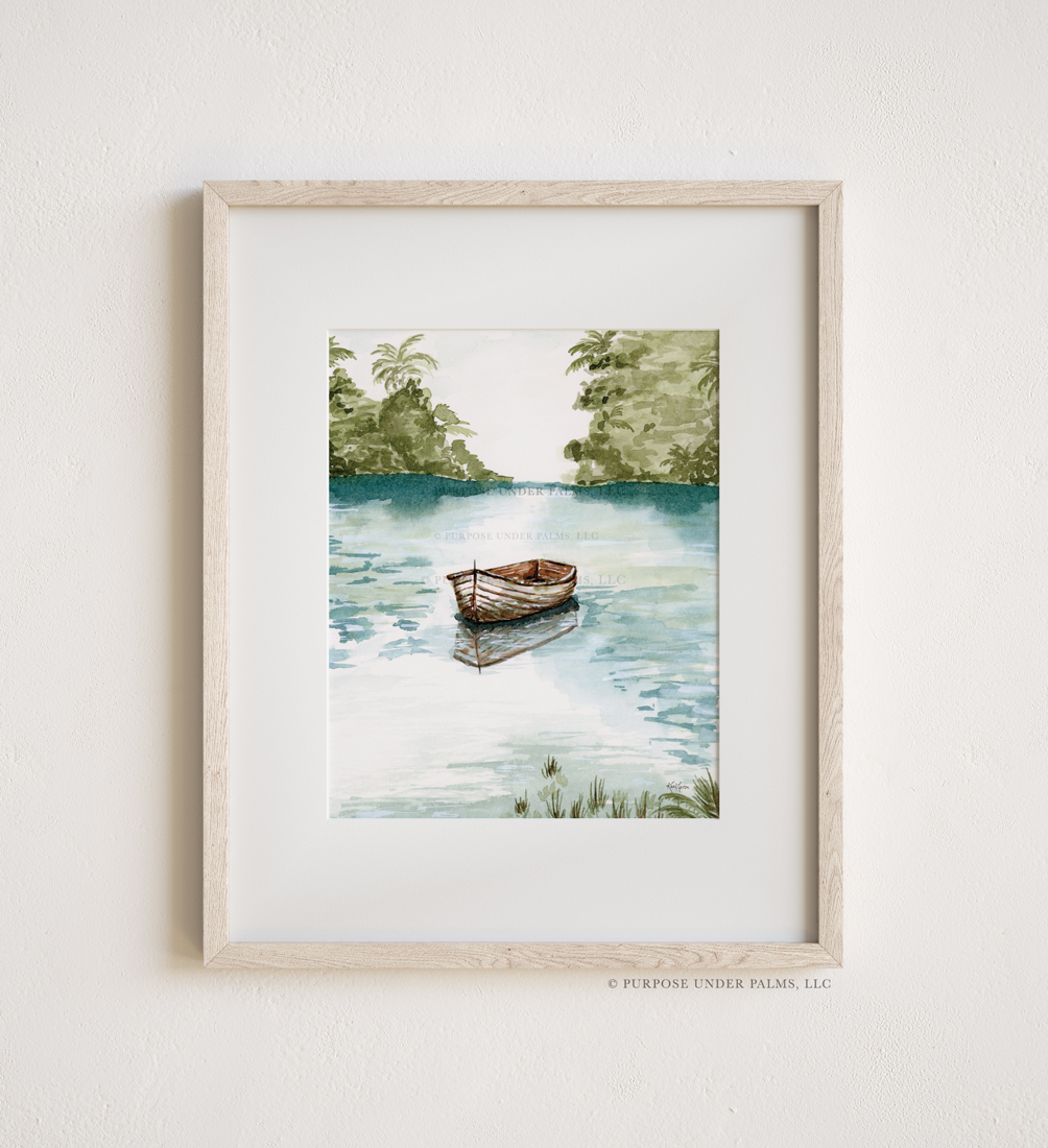 Saltwater Solitude 8x10 Art Print